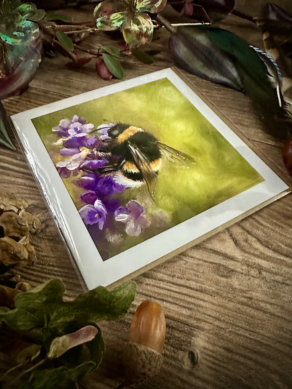 Thumbnail: Greeting Card - Buff-Tailed Bumblebee