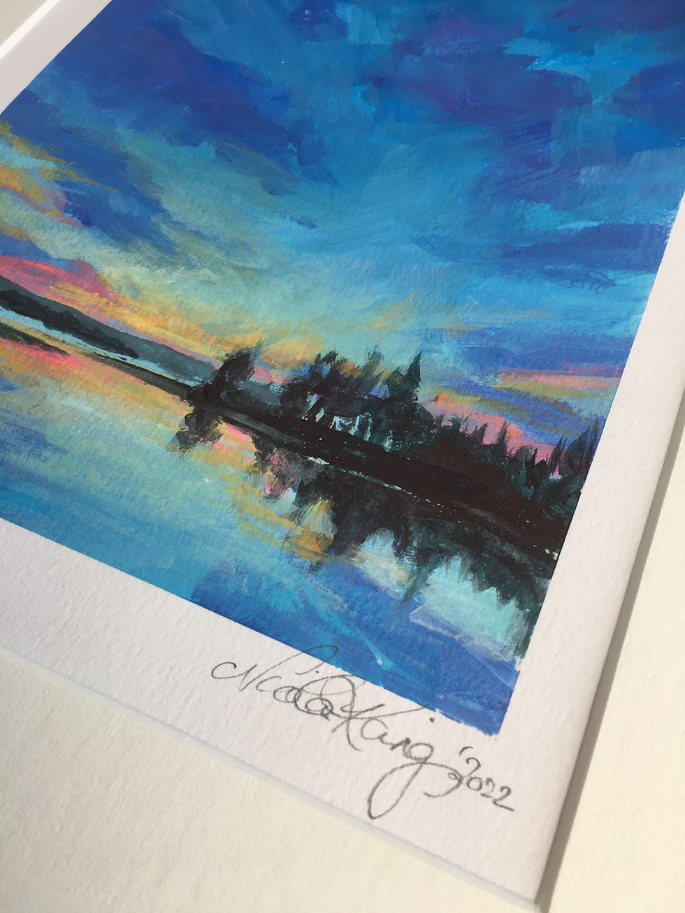 Thumbnail: Skyscape Study 019 - Original Art