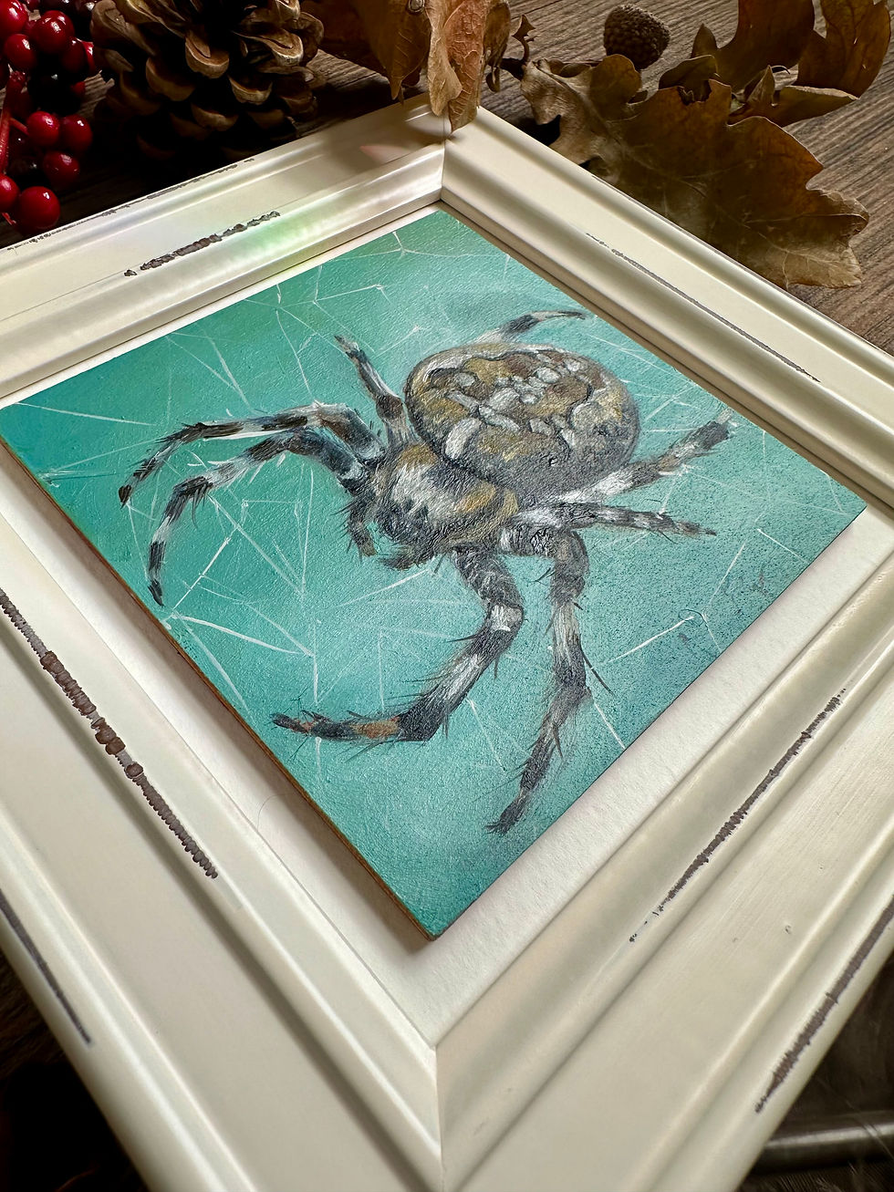 Thumbnail: Garden Spider - Day 30 - Original Art