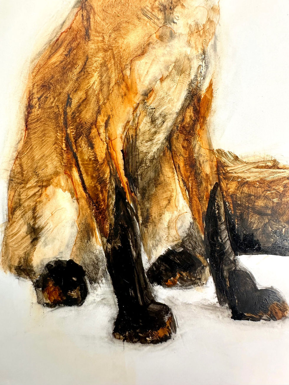 Thumbnail: Day 10 - 30 Foxes Collection - Original Art