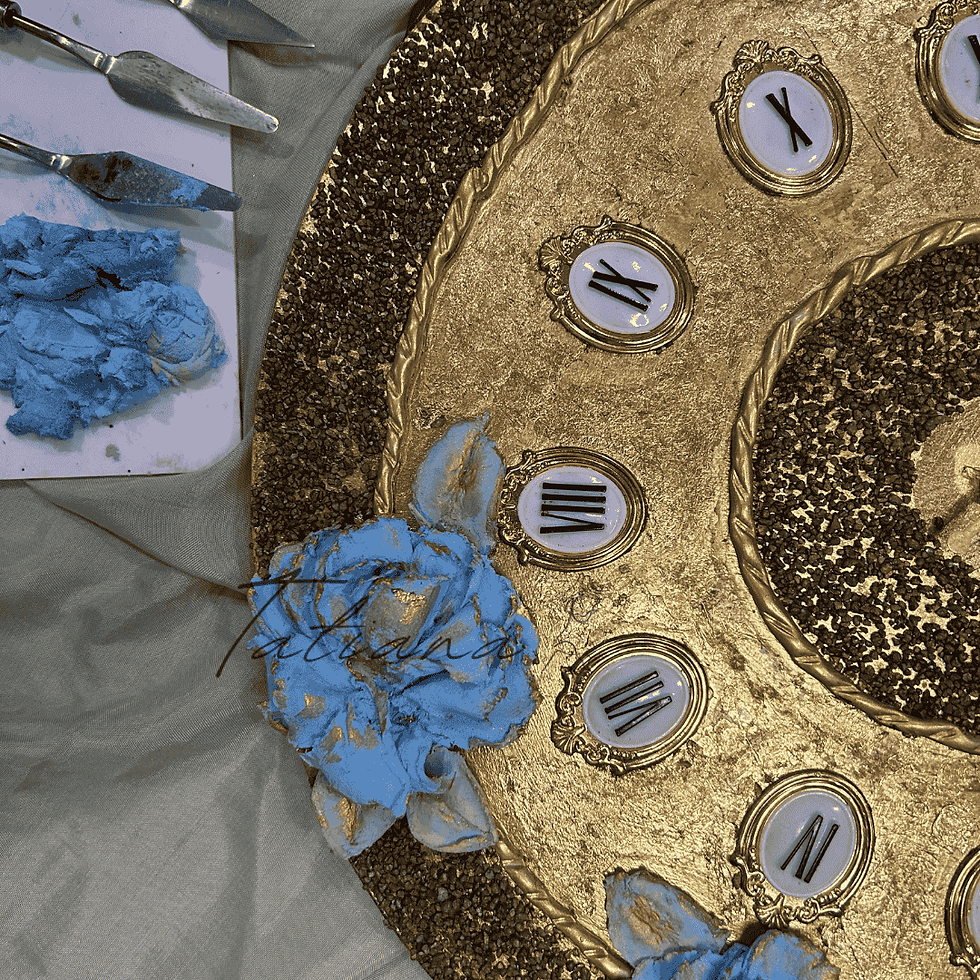 Thumbnail: Gilded Royale | Sculpture Painting Wall Clock