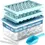Thumbnail: Mini Ice Cube Tray – 99PCS Round Ice Balls for Whiskey, Cocktail, Tea, 3-Pack