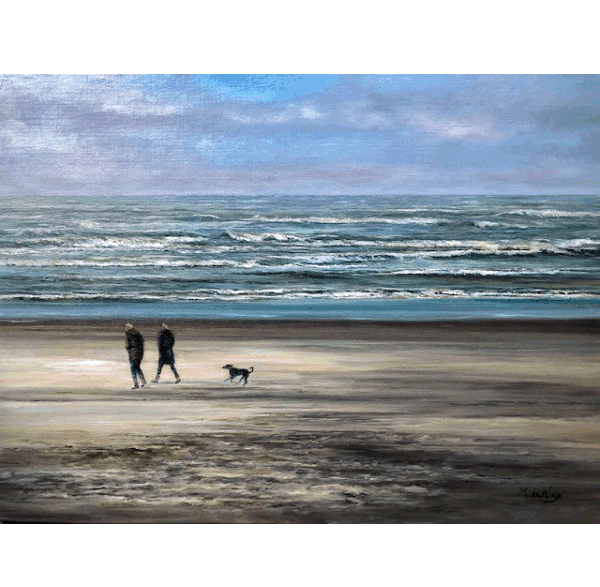 Uitwaaien aan de zee