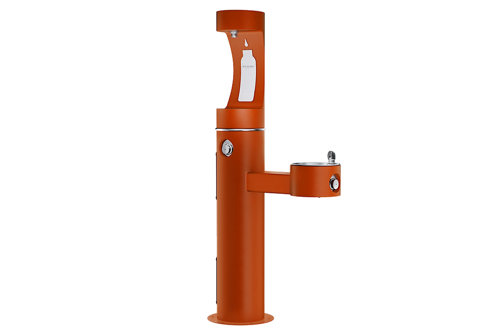 Miniatura: Elkay Outdoor ezH2O Upper Bottle Filling Station Bi-Level Pedestal, Non-Filtered