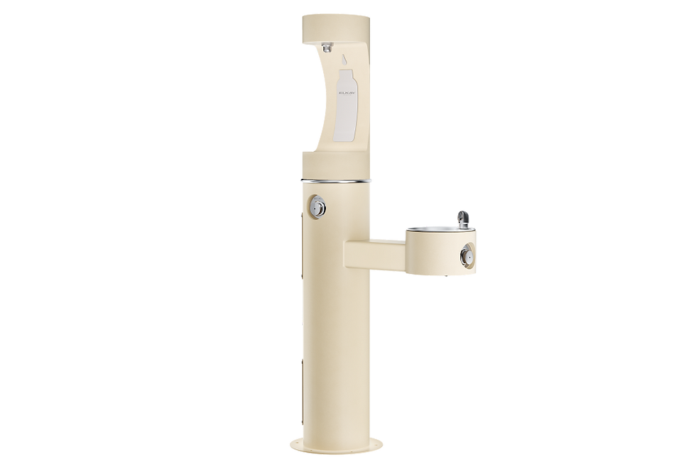 Miniatura: Elkay Outdoor ezH2O Upper Bottle Filling Station Bi-Level Pedestal, Non-Filtered