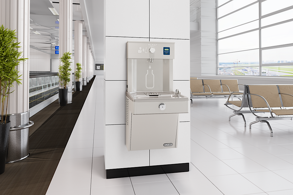 Thumbnail: Elkay ezH2O Vandal-Resistant Bottle Filling Station & Single Cooler, Filtered No