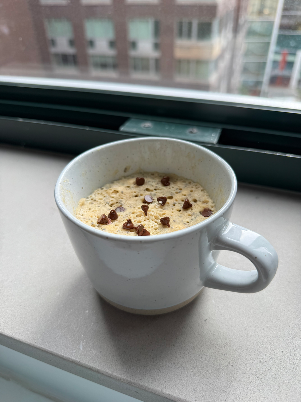 Chocolate Chip Chia Mug Pancake