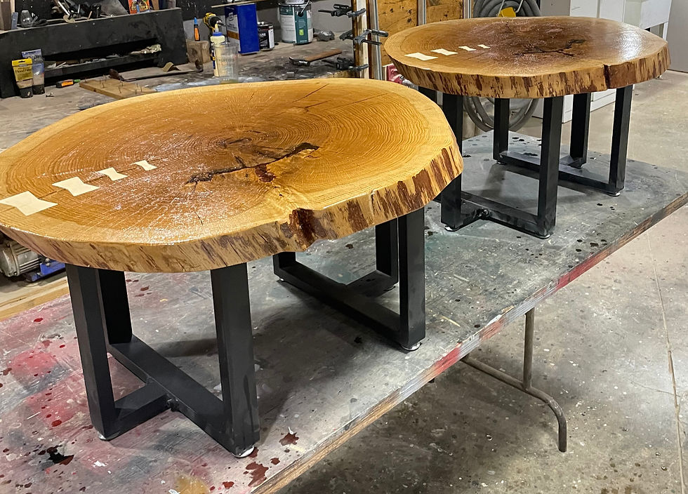 Thumbnail: Live Edge Cookie Table