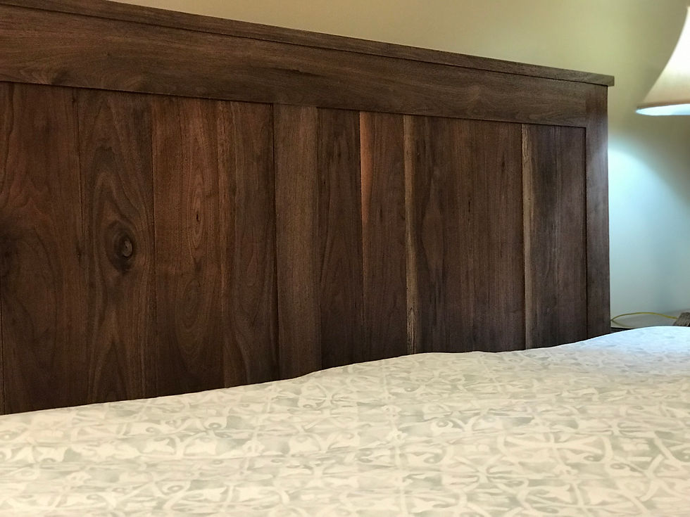 Thumbnail: Walnut Bedframe