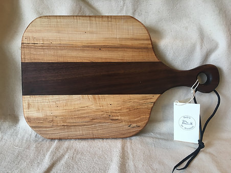 Paddle with Maple and Walnut