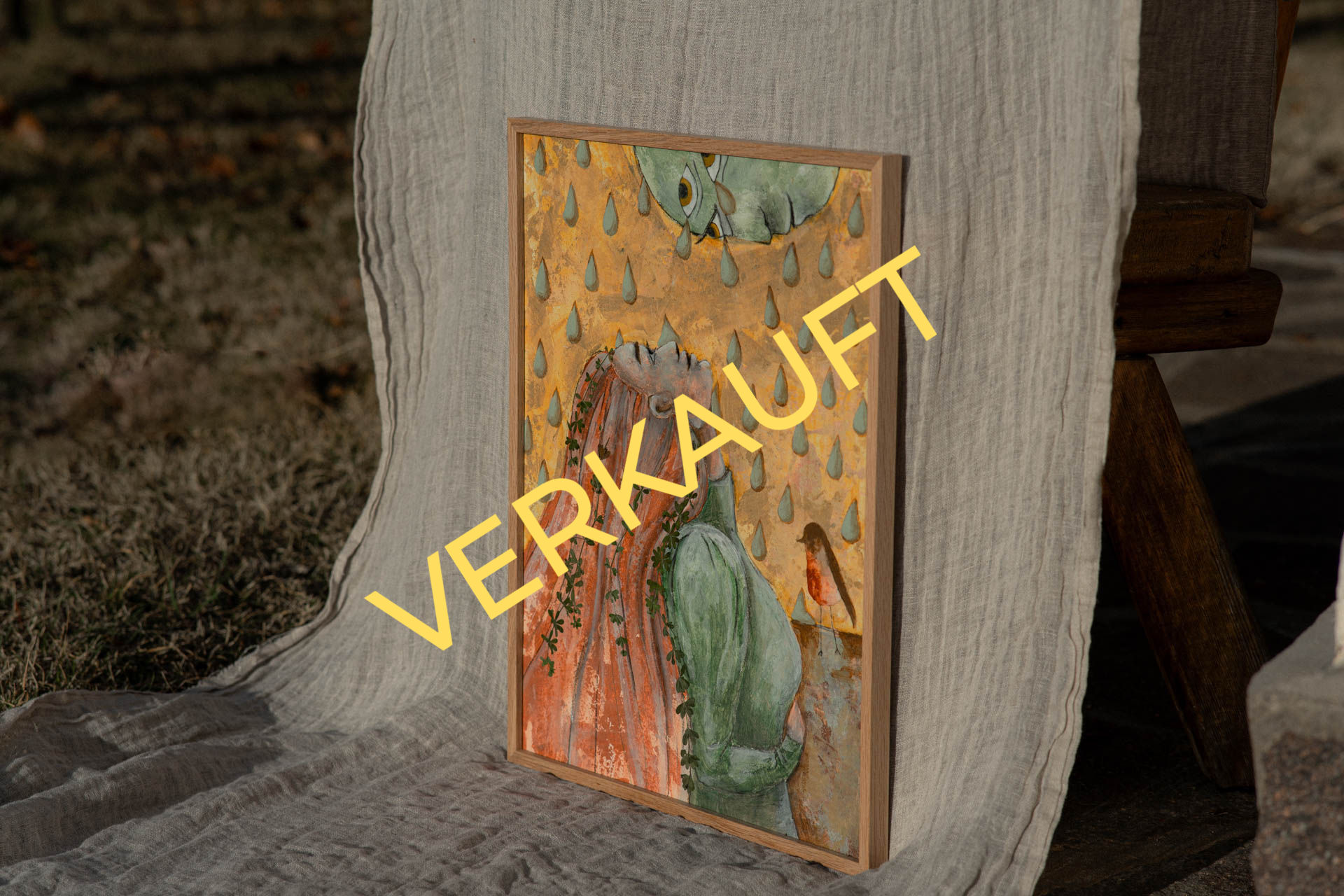 Schau dem Regen entgegen