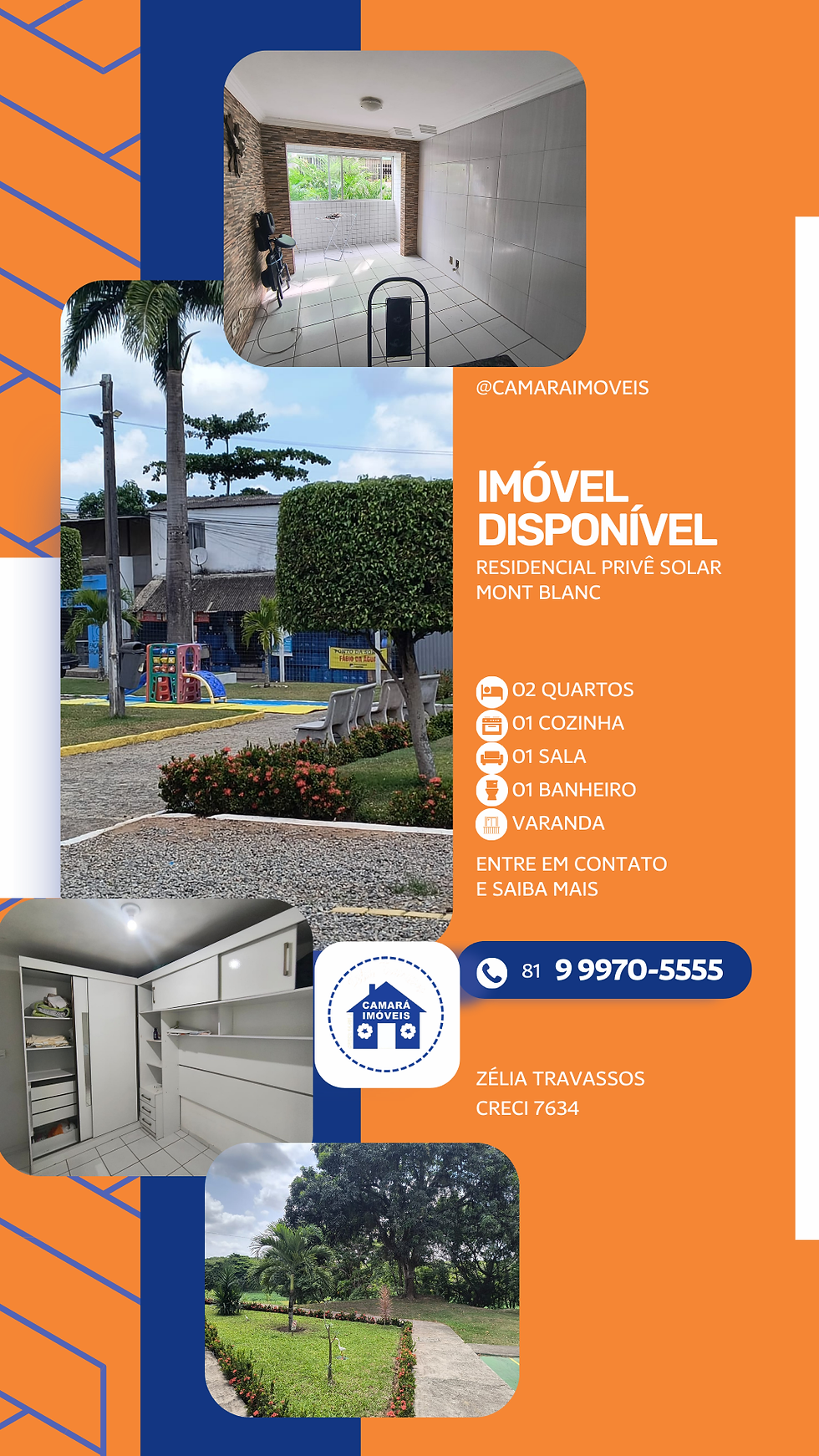 Miniatura: Apartamento - Residencial privê Solar Mont Blanc