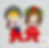 Thumbnail: 5X7 HOOP ONLY - 5X7 Felt Dress Up Dolls - Children of the World - Ukraine