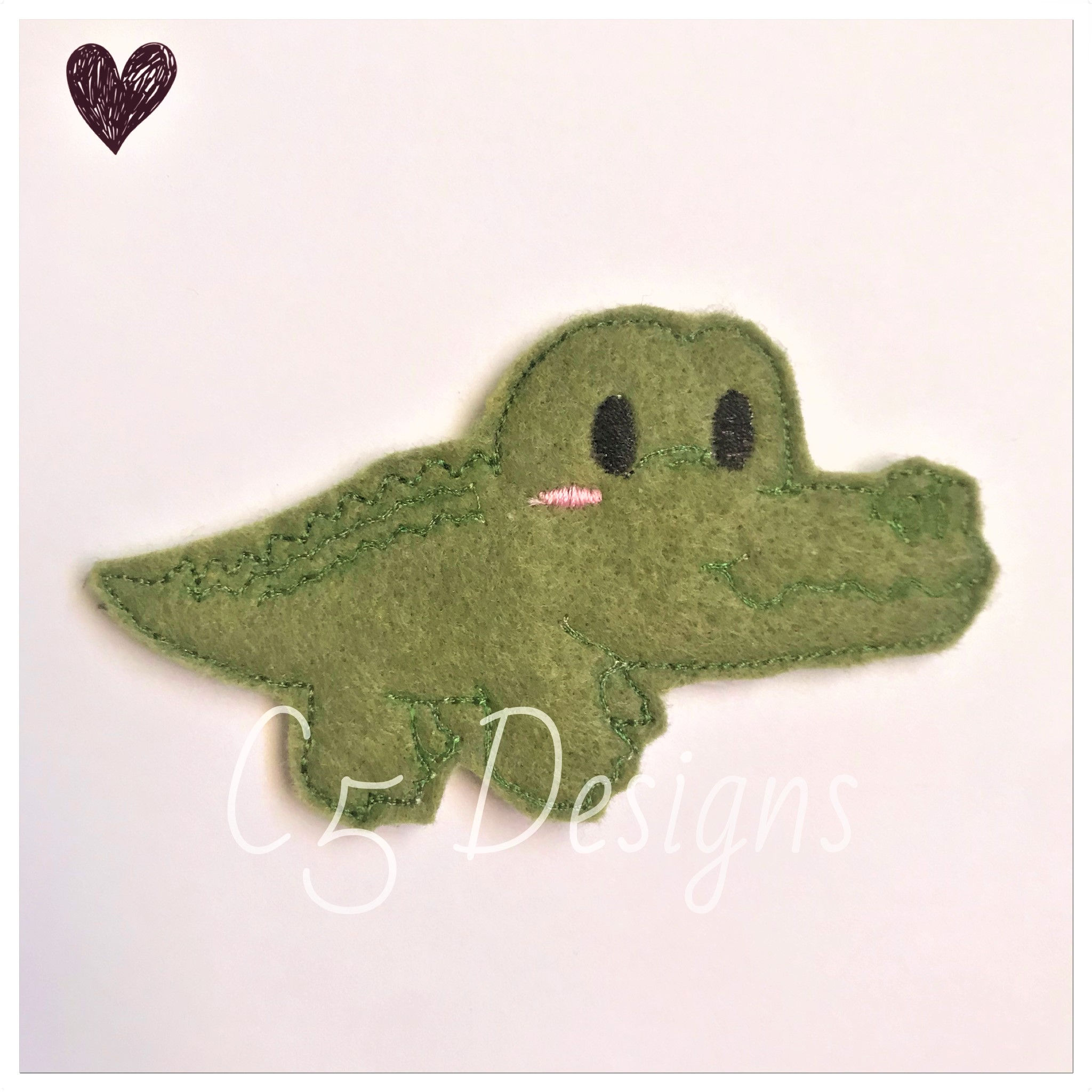 Alligator Finger Puppet