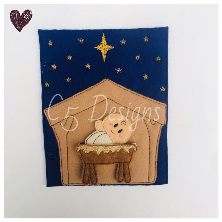 Thumbnail: Nativity Finger Puppet Set - Christmas