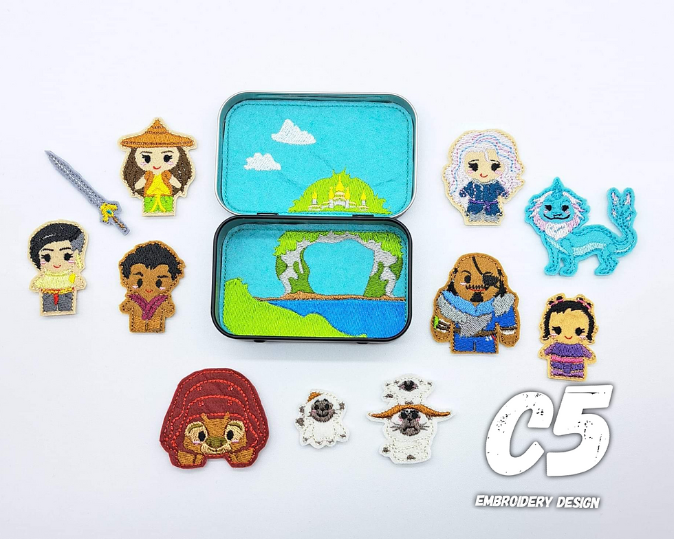 Girl and the Lost Dragon Tin Set