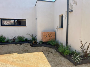 Jardiniere fer plat