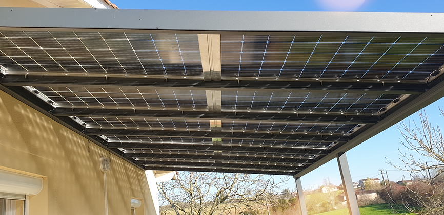 Pergola photovoltaîque - Energesia