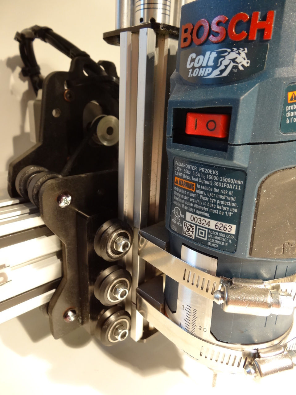 Thumbnail: Adjustable Strapping Clamp 3-5/16" to 4-1/12" (84