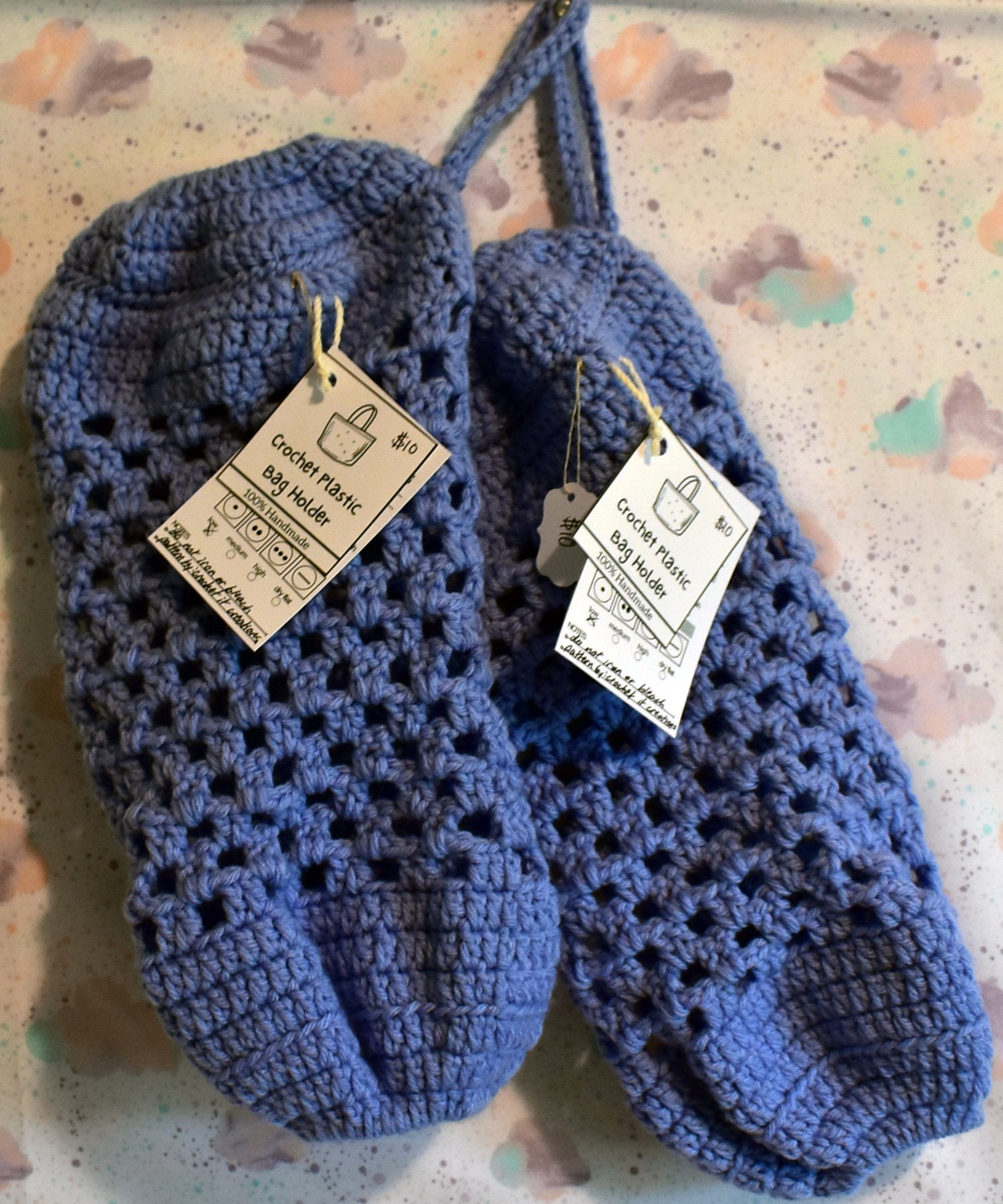 Crochet Plastic Bag Holder #5 - #6