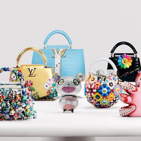 Takashi Murakami reimagina la icónica bolsa Louis Vuitton “Capucines”