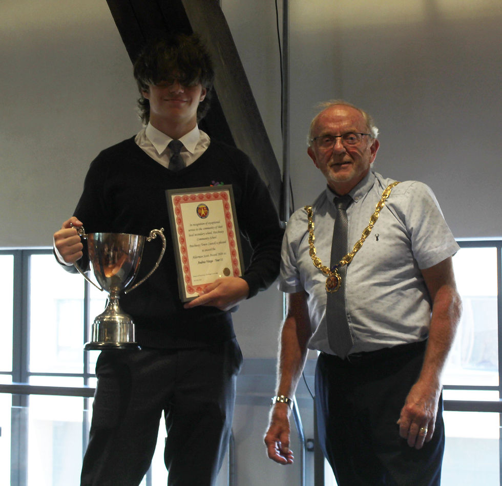 Patchway Town Council presents 2026 awards at our three town schools