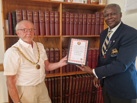 Eric Gordon – Honorary Freeman of Patchway