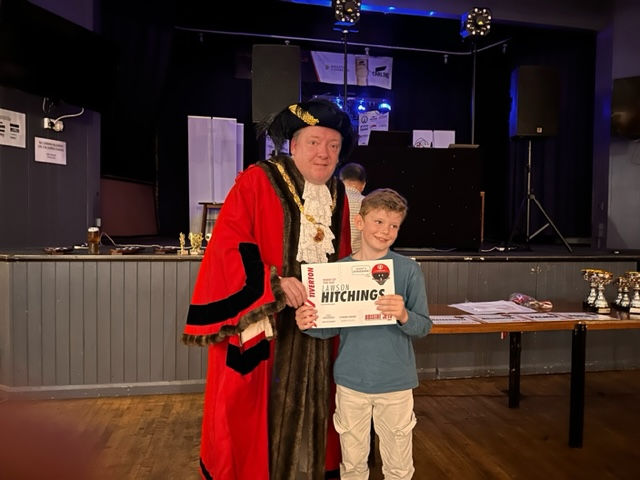 Mayor attending the Bristol Jets BMX club Annual Awards Presentation