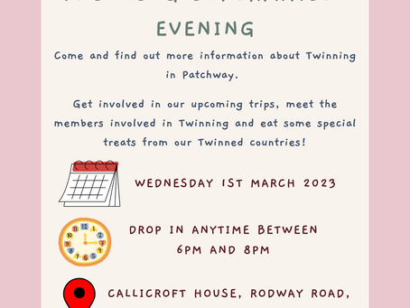 Twinning Information Evening