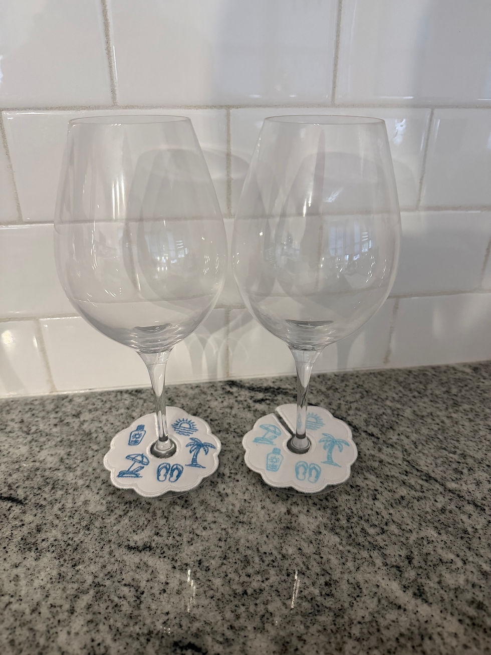 Thumbnail: Custom Wine Glass Tag
