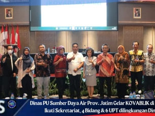 Dinas PU Sumber Daya Air Prov. Jatim Gelar KOVABLIK di Hotel Platinum