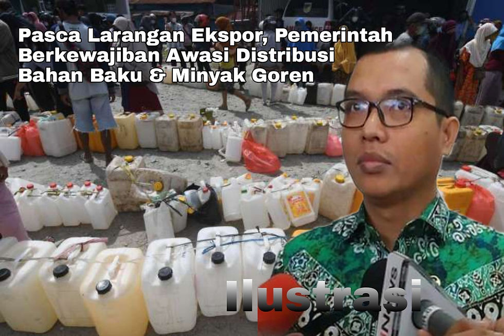 Menanggapi hal tersebut, Anggota Komisi VI DPR Achmad Baidowi mengatakan, pelarangan ekspor bahan baku minyak goreng khususnya Refine, Bleached, Deodorized (RBD) Olein dan minyak goreng memiliki berbagai dampak positif. Keberanian Presiden Jokowi untuk menahan ekspor minyak goreng saat harga internasional sedang tinggi perlu diapresiasi. Sebab, kepentingan terjaganya stabilitas harga di dalam negeri adalah prioritas utama.