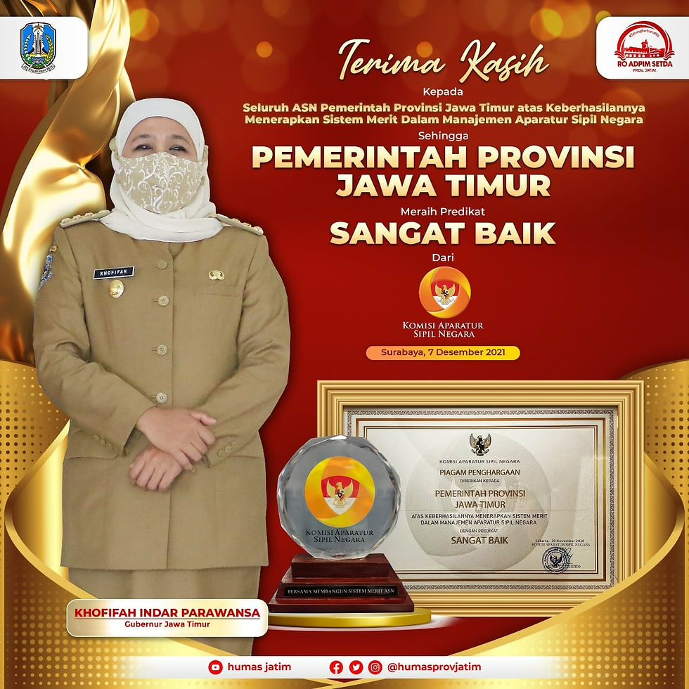 Khofifah mengatakan dalam penempatan SDM dan pejabat dilakukan berdasarkan kualitas, kompetensi, dan kinerja secara adil dan wajar serta bisa dipertanggungjawabkan.
