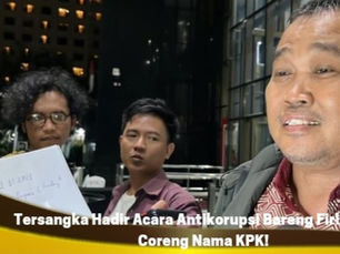Ironi, Tersangka Hadir Acara Antikorupsi Bareng Firli, MAKI: Coreng Nama KPK!