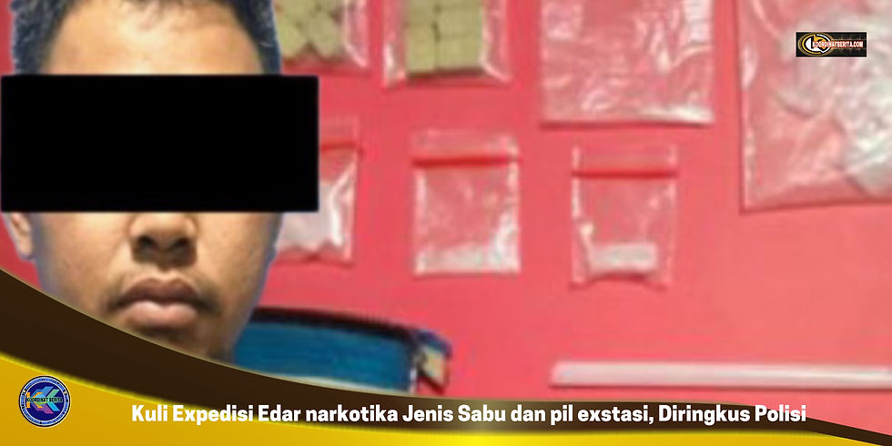 “Pelaku yang ditangkap adalah S (35) warga Jalan Ikan Kerapu Surabaya, seorang pegawai ekspedisi dengan barang bukti 5,57 gram sabu dalam lima paket sedang dan 15 butir pil exstasi dengan berat 6,64,” kata AKP Hendro Utaryo Kasat Narkoba Polres Pelabuhan Tanjung Perak Surabaya, pada Minggu (18/12/2022).