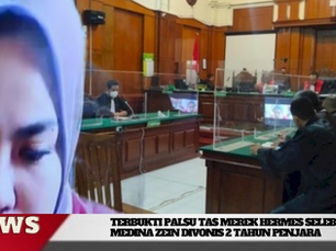 Terbukti Palsu Tas Merek Hermes Selebgram Medina Zein Divonis 2 Tahun Penjara