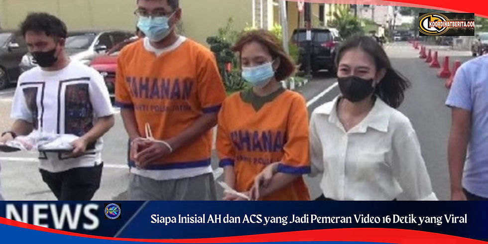 Siapa sebenarnya sosok inisial ACS dan
AH yang menjadi pemeran video syur kebaya merah?