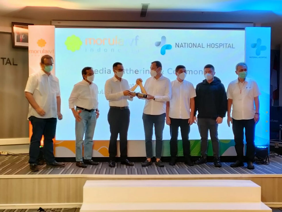 "Kerjasama bisnis yang sangat strategis, karena klinik fertilitas tidak bisa berdiri sendiri. Oleh karenanya kerjasama dengan National Hospital menjadi sebuah kunci untuk bisa saling melengkapi dan memperkuat satu sama lain," tambah dr. Ivan