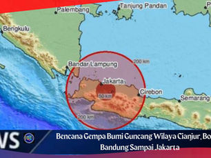Bencana Gempa Bumi Guncang Wilaya Cianjur, Bogor, Bandung Sampai Jakarta