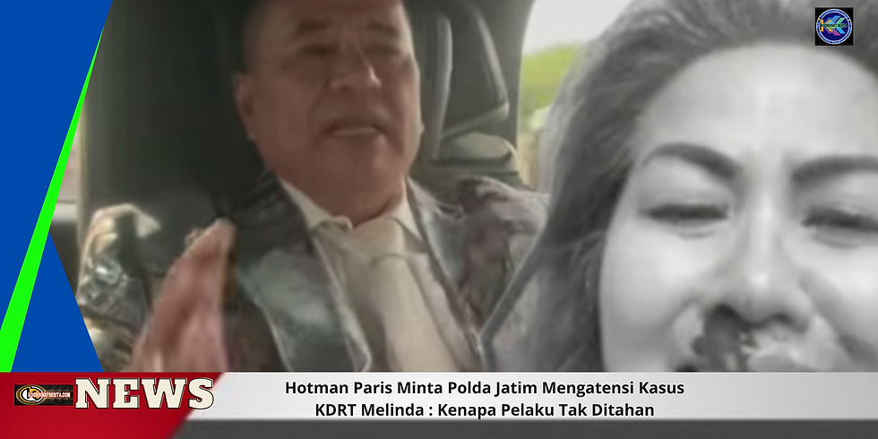 Dalam instagram,"salam untuk Emak-emak dari 'Nine One one' Hotman Paris, pagi ini Melinda artis sekaligus mantan anggota DPRD yang berbaring di Rumah Sakit menelpon saya sedang menceritakan berdarah - daral dalam hidungnya dan merasakan sakit di tulang rusuknya," instagram Hotman.
https://www.instagram.com/reel/CnNt2sHpL8Z/?igshid=MDJmNzVkMjY=