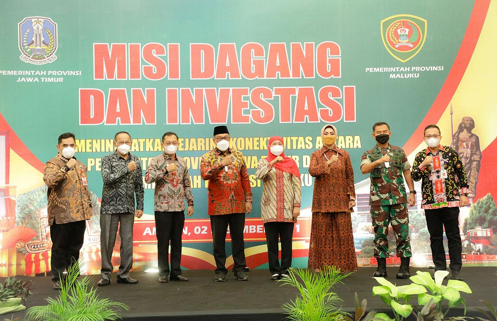 Khofifah juga menyebut bahwa Misi Dagang yang digelar Pemprov Jatim juga bertujuan untuk menjalin jaringan pasar yang berkelanjutan dan mendorong potensi komoditi yang ada di masing-masing provinsi.