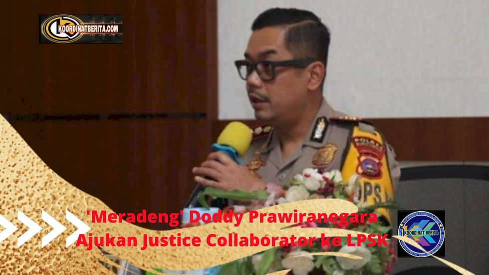 "Yang minta perlindungan hukum ini AKBP Doddy, ibu Linda Pudjiastuti, bapak Syamsul Maarif. Karena tiga orang ini adalah saksi kunci. Yang bisa menjelaskan secara gamblang bagaimana peran Pak Teddy," jelasnya