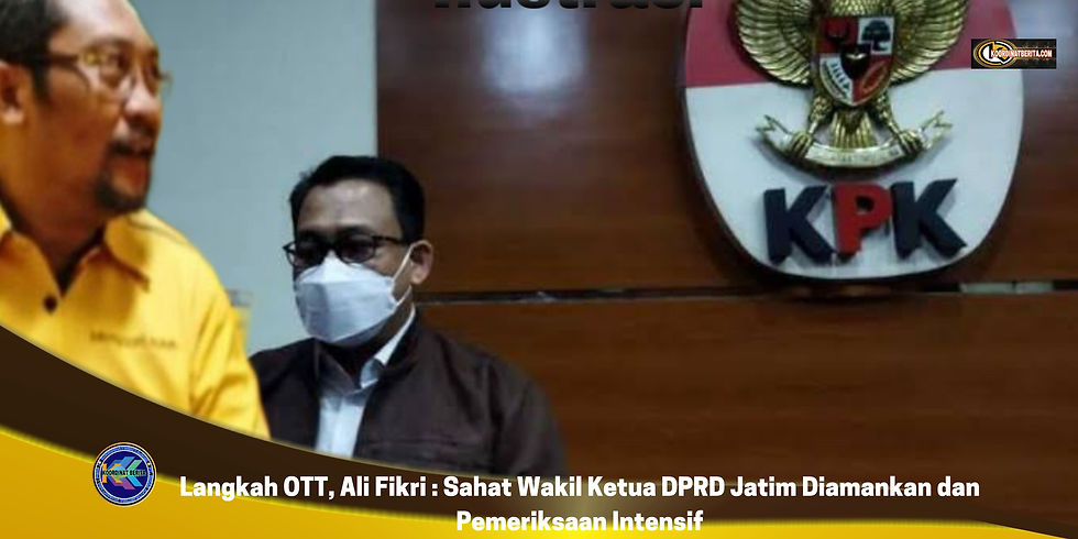 Ali menyatakan para pihak yang ditangkap masih dalam pemeriksaan intensif. Ia mengaku akan menyempaikan informasi lengkap soal operasi senyap di DPRD Jatim.
"Setelahnya pasti kami sampaikan lengkap hasil kegiatan tersebut sebagai bagian keterbukaan informasi KPK kepada masyarakat," ujarnya.