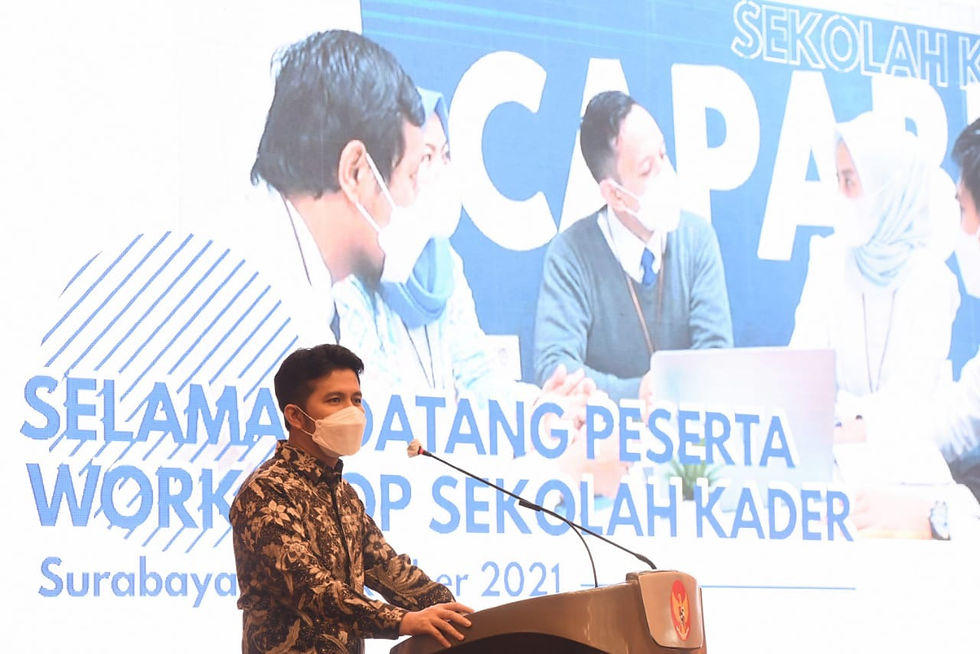 Pemprov Jatim dalam Membentuk Birokrasi yang Bercitra Positif & Berikan terobosan Pelayanan kepada Masyarakat. (Foto: Siswanto)