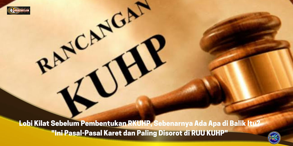 Pemerintah melobi berbagai pihak sebelum pengesahan RKUHP.
Ilustrasi