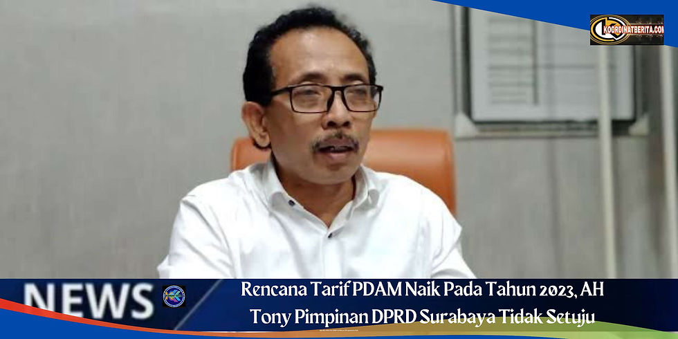 "Kebacut! Disaat semua bahan pokok naik akibat putusan pemerintah menarik subsidi BBM, dan pemerintah belum memberikan insentif apa apa untuk meringankan beban masyarakat yang sedang menurun daya belinya, PDAM kok latah ikut menaikkan tarip. Gak punya sense off crisis. Rupanya gak sadar keputusan itu sama halnya membunuh rakyat pelan-pelan," ungkap Tony kepada Koordinatberita.com melalui tulisannya, Rabu malam, 23/11/2022.