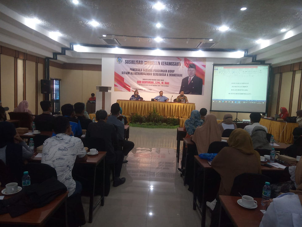 "Kasus cabul terjadi karena tidak memahami arti pancasila khususnya sila ke dua yakni kemanusiaan yang adil beradab , " terang Hadi Dediansyah saat menggelar wawasan kebangsaan dengan tema pentingnya Pancasila pada kehidupan berbangsa dan bernegara pada Minggu. 7/8/2022.