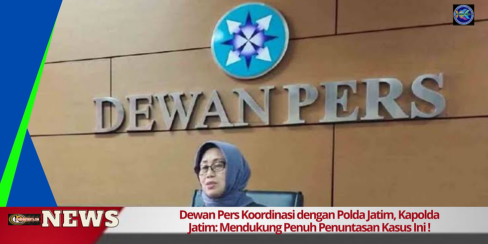 “Dewan Pers memberikan dukungan penuh kepada para wartawan yang melaporkan kasus yang mereka hadapi kepada institusi penegak hukum, agar pengungkapan kebenaran dapat ditegakkan. Pascapelaporan oleh kawan-kawan wartawan, Dewan Pers telah berkoordinasi dengan Polda Jawa Timur. Respons Kapolda Jawa Timur adalah mendukung penuh penuntasan kasus ini,” tutur Ninik di Jakarta, Minggu (22/1/2023).