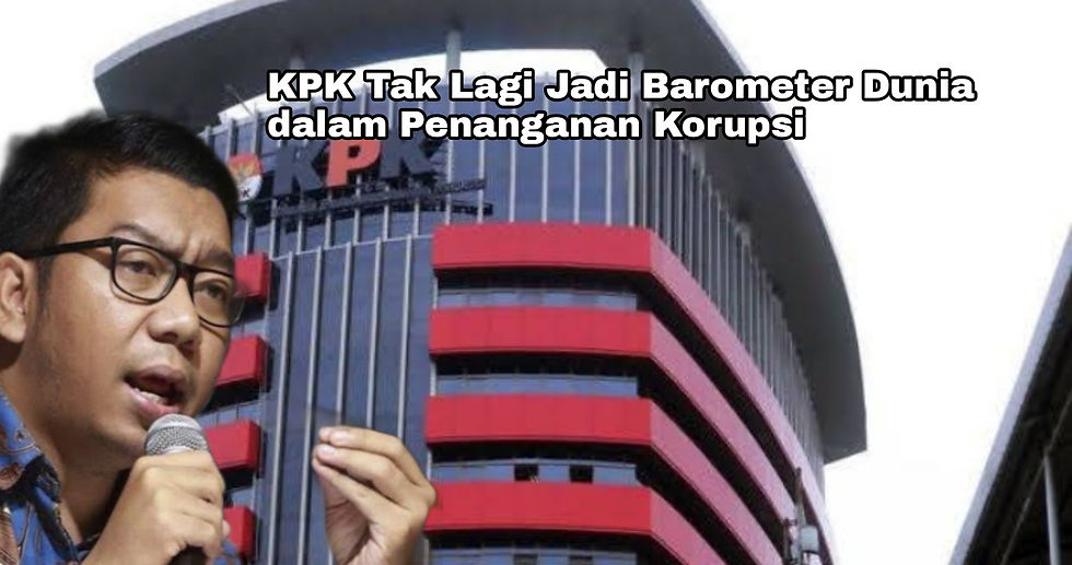 Sementara itu, jajaran pimpinan KPK saat ini menurut Kurnia malah banyak mendulang kontroversi ketimbang prestasi. Salah satunya, ia melanjutkan, laporan Biro Kementerian Luar Negeri AS itu menyoroti kasus pelanggaran etik yang dilakukan Wakil Ketua KPK Lili Pintauli Siregar hingga Tes Wawasan Kebangsaan atau TWK KPK