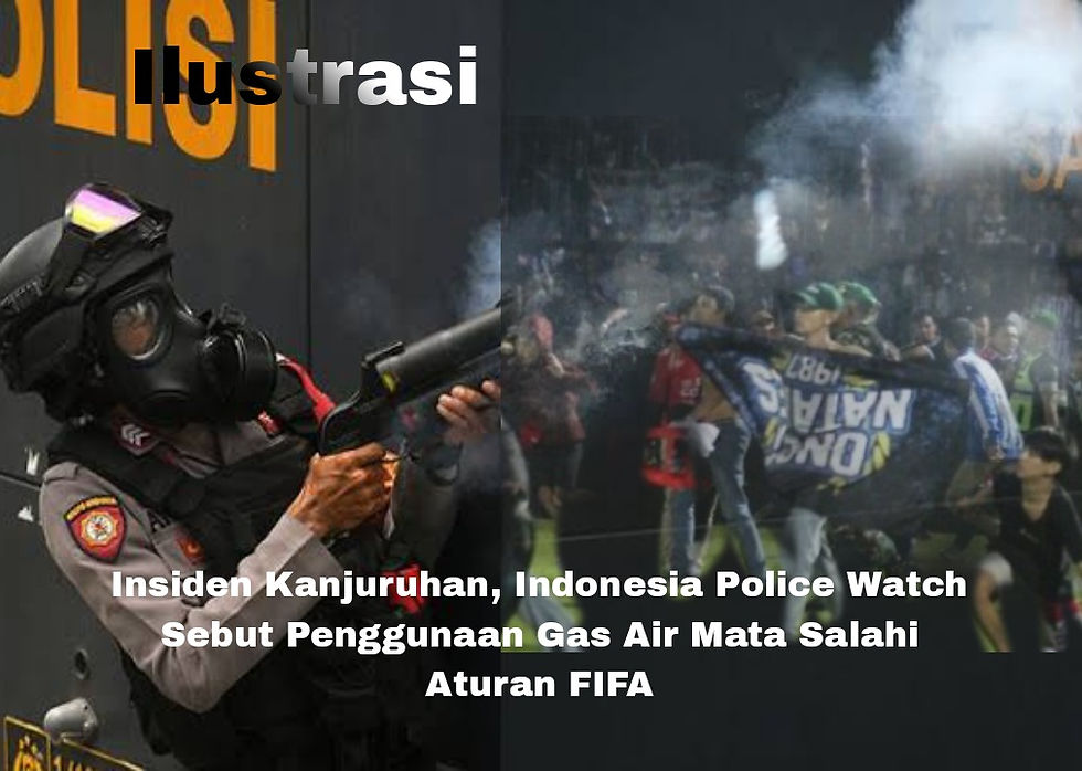 IPW pun mendesak Kapolri untuk mencopot Kapolres Malang AKBP Ferli Hidayat. Dia dinilai harus bertanggung jawab dalam mengendalikan pengamanan pada pertandingan antara tuan rumah Arema FC Malang melawan Persebaya Surabaya itu. Selain itu, Sugeng juga meminta agar Kapolda Jawa Timur Irjen Nico Afinta memproses pidana panitia penyelenggara pertandingan. Dia tak ingin tragedi Kanjuruhan ini menguap seperti kejadian pada laga Piala Presiden 2022 di Bandung Juni lalu. (Ilustrasi)